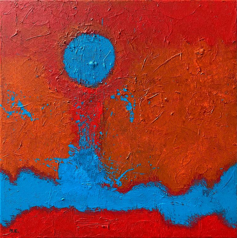 Birth II, Acrylic and Other on Canvas