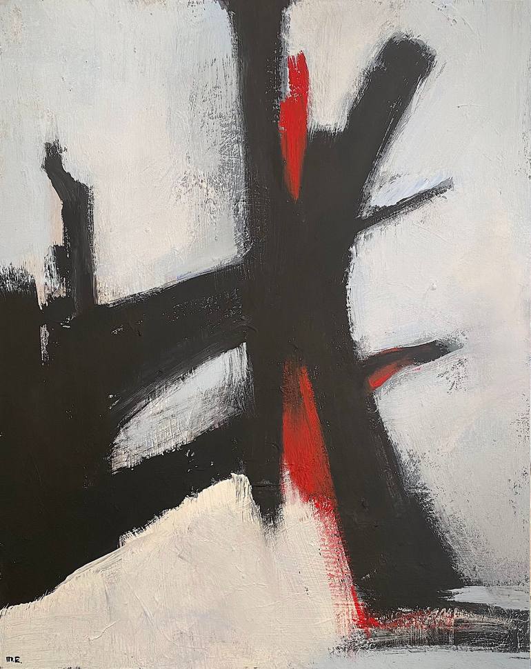 Suspended, Acrylic on Canvas