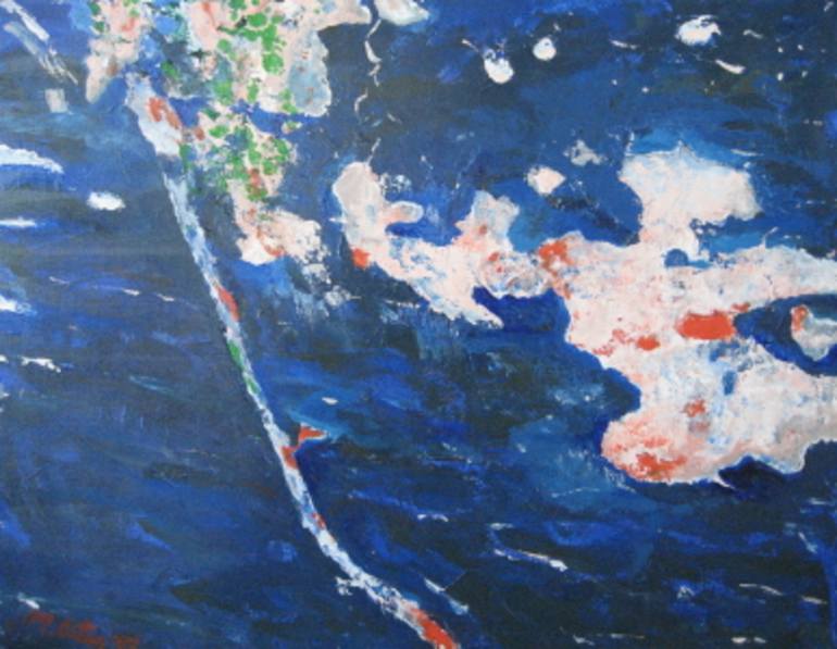 Fishingboat5, Acrylic on Canvas