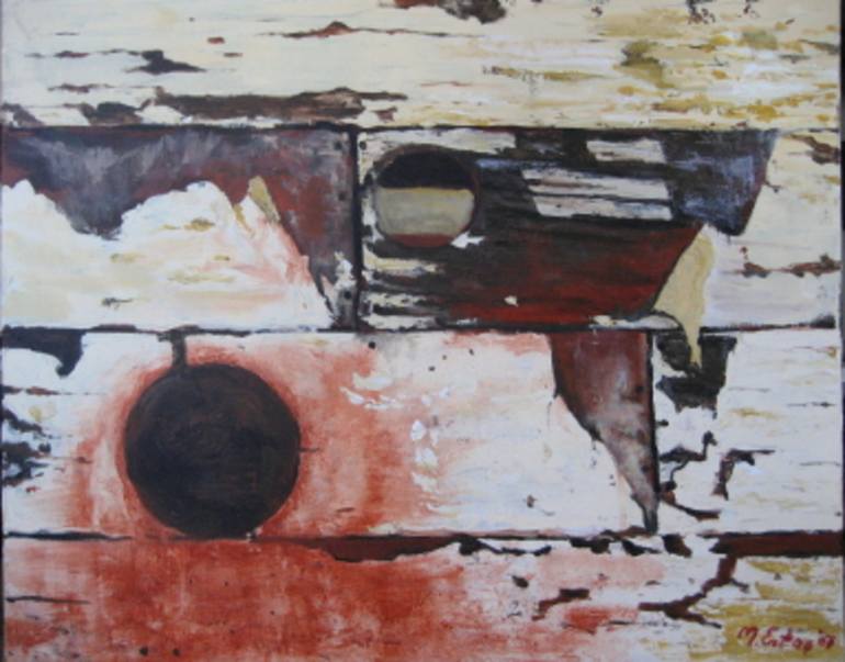 Fishingboat6, Acrylic on Canvas