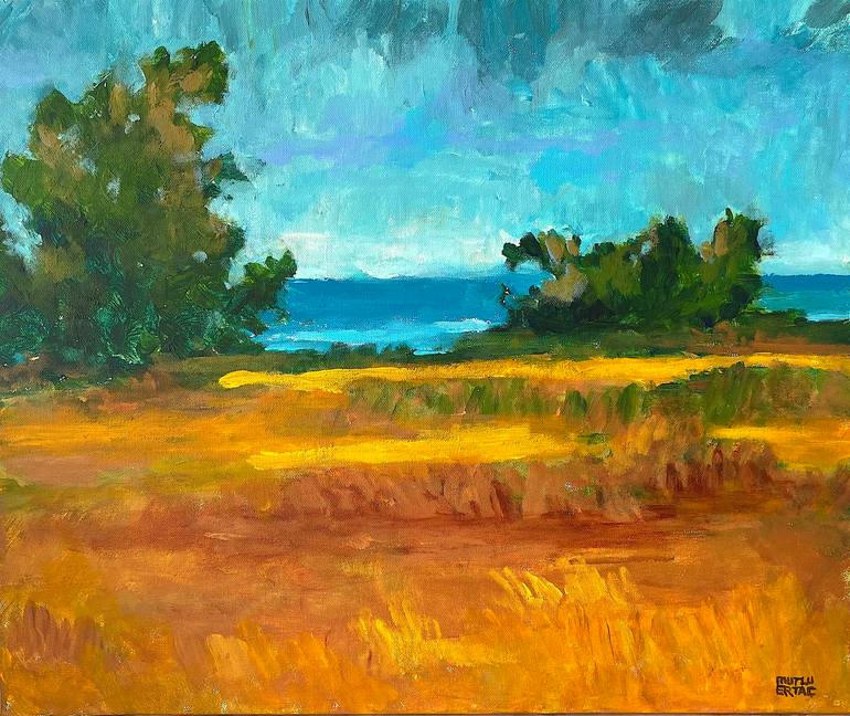 Crystal Cove State Park, Acrylic on Canvas