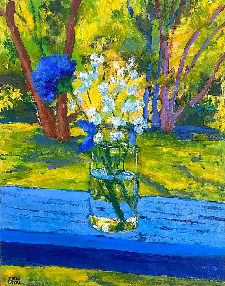 River Inn  Big Sur., Acrylic on Canvas