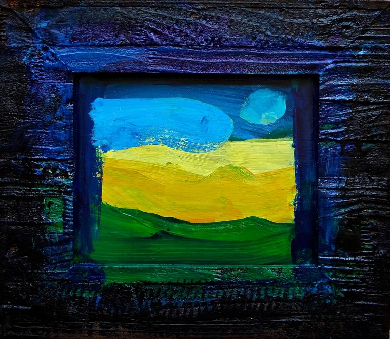 Vincent's Wheatfield, Acrylic on Canvas