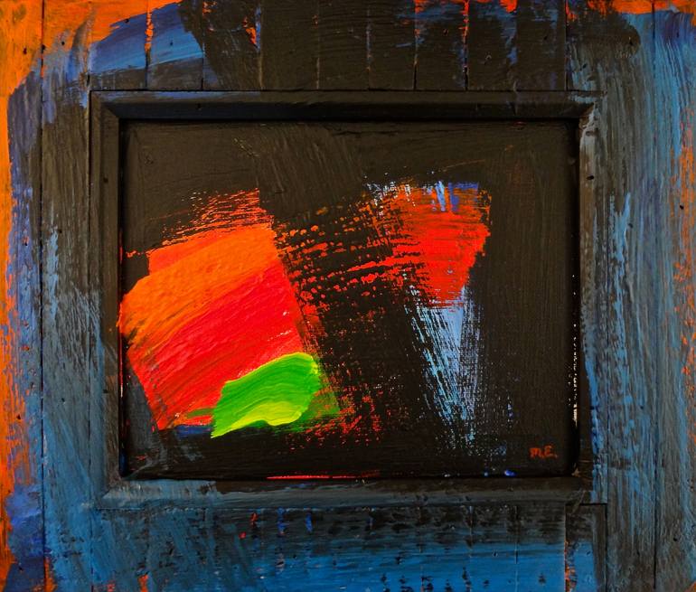 Kline on My Mind, Acrylic on Canvas