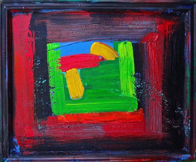 Monet's Japanese Garden, Acrylic on Canvas