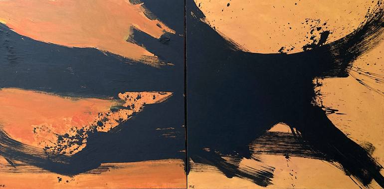 Eternity, Acrylic and Ink on Canvas