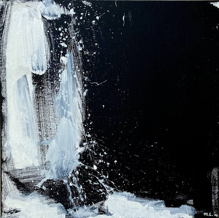 Rumble, Acrylic and Ink on Canvas